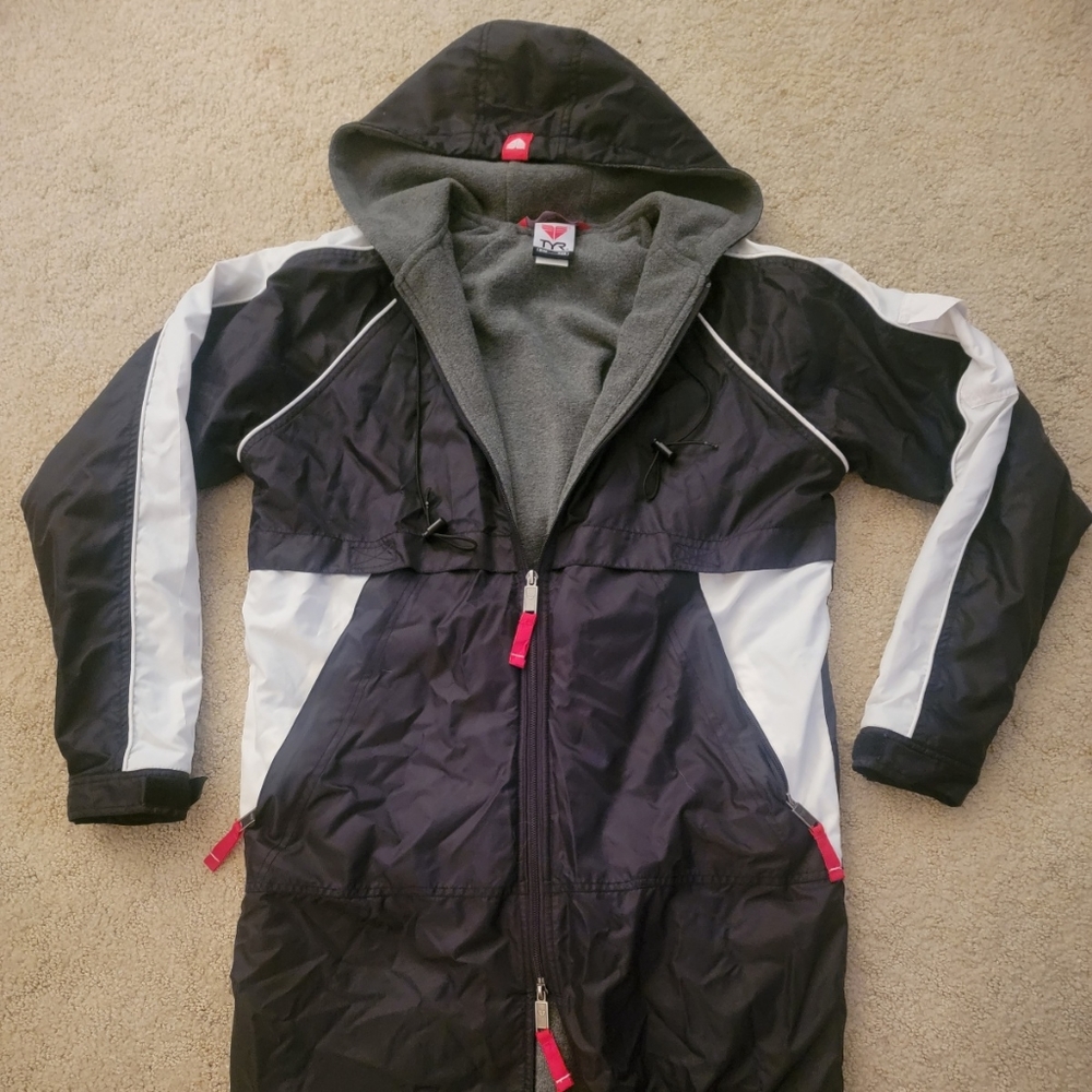TYR Alliance Team Swimming Parka Black, XXS